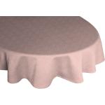 Aprikose ovale Tischdecken Strukturierte aus Polyester maschinenwaschbar 