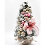 Reduzierte 45 cm Runde Mini Weihnachtsbäume & Tisch Weihnachtsbäume aus Kunststoff 