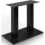 Schwarze Möbel-Eins Esstisch-Gestelle matt aus Stahl Breite 0-50cm, Höhe 50-100cm, Tiefe 0-50cm 