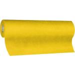 Gelbe Papiertischdecken aus Textil Einweg 