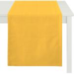Gelbe Apelt Tischläufer aus Textil 