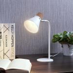 Reduzierte Weiße Skandinavische Lindby Schreibtischlampen aus Metall 