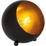 Schwarze Reality Leuchten Runde Tischlampen & Tischleuchten aus Metall E14 