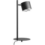 Reduzierte Schwarze Moderne Nachttischlampen & Nachttischleuchten aus Metall 