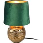 Goldene Reality Leuchten Runde Tischlampen & Tischleuchten aus Keramik 