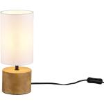 Beige Moderne Reality Leuchten Runde Tischlampen & Tischleuchten aus Holz E14 