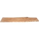 Hellbraune Moderne SAM Tischplatten aus Massivholz Breite 150-200cm, Höhe 150-200cm, Tiefe 0-50cm 