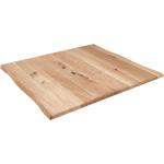 Braune SAM Tischplatten geölt aus Massivholz Breite 50-100cm, Höhe 50-100cm, Tiefe 50-100cm 