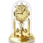 Reduzierte Goldene HALLER Uhrenfabrik Tischuhren aus Messing 