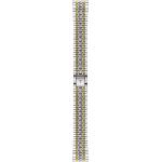 Tissot Edelstahl Metall Everytime Desire Zweifarbiges Uhrenmetallband (grau/gelb), Everyti T605039914