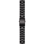 Schwarze Tissot T-Classic Armbanduhren aus Edelstahl mit Metallarmband 