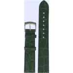 Grüne Tissot Uhrenarmbänder aus Leder mit Chronograph-Zifferblatt mit Lederarmband 