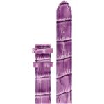 Violette Tissot Dressport Uhrenarmbänder aus Leder mit Lederarmband 