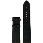 Schwarze Tissot PRC 200 Automatik Armbanduhren aus Leder mit Chronograph-Zifferblatt mit Lederarmband 
