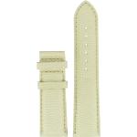 Weiße Tissot PRC 200 Automatik Armbanduhren aus Leder mit Chronograph-Zifferblatt mit Lederarmband 