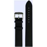 Schwarze Tissot Quickster Uhrenarmbänder aus Leder mit Chronograph-Zifferblatt mit Lederarmband 