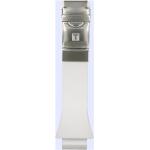 Weiße Tissot T-Touch Taschenuhren aus Silikon mit Silikonarmband zum Bootssport 