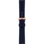 Blaue Tissot Seastar 1000 Uhrenarmbänder aus Leder mit Lederarmband 