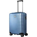 Blaue Titan Handgepäck-Trolleys & Kabinentrolleys 44l aus Kunstfaser S - Handgepäck 