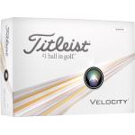 Titleist Velocity 2024 Golfbälle, 12 Stück Ballfarbe Weiß