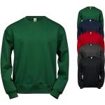 Tannengrüne Bestickte Tee Jays Bio Herrensweatshirts maschinenwaschbar Größe L 