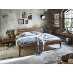 Schwarze Moderne Betten Antik geölt aus Nussbaum 200x210 