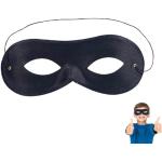 Reduzierte Schwarze Zorro Augenmasken für Kinder 