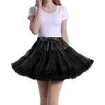 Reduzierte Schwarze Festliche Röcke aus Tüll für Damen für Partys 