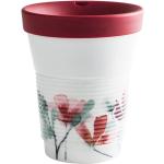 Auberginefarbene KAHLA Coffee-to-go-Becher & Travel Mugs aus Porzellan spülmaschinenfest 