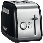 Schwarze KitchenAid Toaster mit 2 Scheiben 