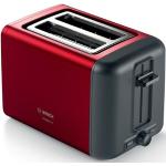 Rote Bosch Toaster aus Metall 