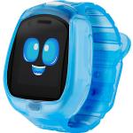 Reduzierte Blaue Emoji Smartwatches aus Kunststoff mit Touchscreen-Zifferblatt mit Kamera für Kinder 
