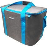 ToCi Kühltasche 36 Liter Isoliertasche Thermotasche Picknicktasche für Picknick Camping Urlaub Wandern BBQ | Dunkelgrau