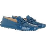 Tod's Loafers & Ballerinas - Gommini Moccasin With Chain Leather - in blue - für Damen