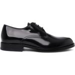 Schwarze Business Tod's Derby Schuhe mit Schnürsenkel aus Leder für Herren Größe 40 