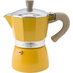 Tognana Espressokocher, aus Aluminium (gelb) - B-Ware neuwertig
