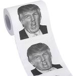HuntGold Präsident Donald Trump bedrucktes Toilettenpapier Rolle politischen Gag Geschenk 4 Witz Funny 10 m x 11 cm – 250pcs