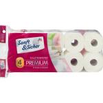 Sanft&Sicher 4-lagiges Toilettenpapier 