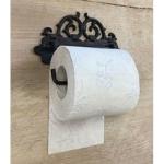 Toilettenpapierhalter Vintage Gusseisen Braun Klorollenhalter Antik-Stil 
