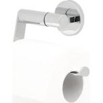 Silberne Moderne TIGER BATHROOMDESIGN Toilettenpapierhalter & WC Rollenhalter  aus Chrom 