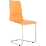 Orange Moderne Tojo Bio Designer Stühle aus Metall Breite 0-50cm, Höhe 50-100cm, Tiefe 0-50cm 