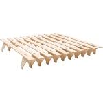 Minimalistische Tojo Futonbetten aus Holz 200x200 