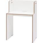 Weiße Minimalistische Tojo Rechteckige Design Tische aus Holz Breite 100-150cm, Höhe 100-150cm, Tiefe 0-50cm 