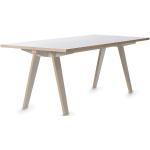 Tojo - Steck Tisch - weiß, rechteckig, Holz - 200x75x90 cm - Birke weiß (202)