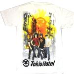 Tokio Hotel Burning City White T Shirt White M