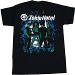 Tokio Hotel - Mens City Symbol Spots T-Shirt XL