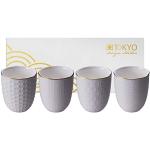 Goldene Moderne TOKYO design studio Kaffeetassen-Sets 160 ml aus Porzellan ohne Henkel 