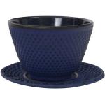 Blaue Rustikale TOKYO design studio japanische Teetassen aus Gusseisen 
