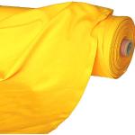 Gelbe Unifarbene Baumwollstoffe maschinenwaschbar zum Karneval / Fasching 