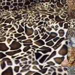 Tischdeckenstoffe mit Giraffen-Motiv maschinenwaschbar zum Karneval / Fasching 